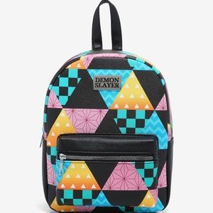 Demon Slayer Kimetsu No‎ Yaiba Patchwork Mini Backpack Hot Topic